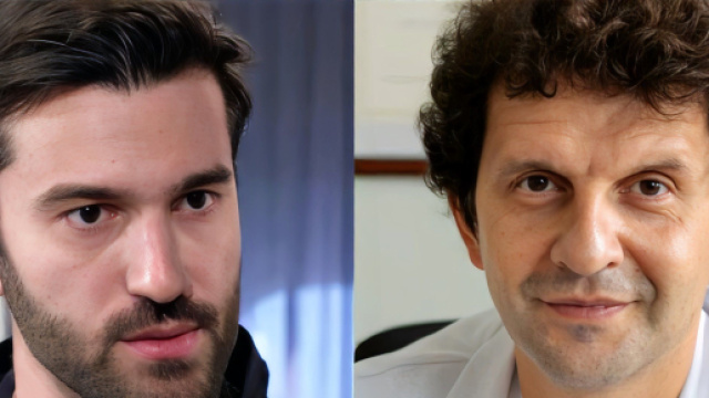 Damiano Renda e Daniele Fusco - screenshot &copy; Un posto al sole.