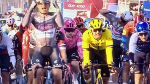 Kuurne-Brussels-Kuurne 2025 - Screenshot &copy; Eurosport