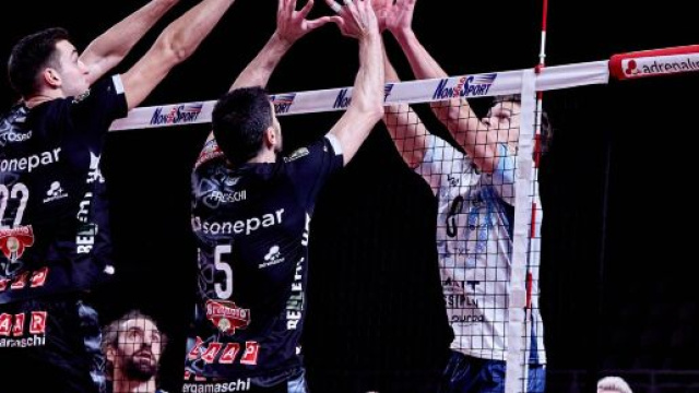 Partita di pallavolo &copy; Profilo Facebook ufficiale Lega Pallavolo Serie A.
