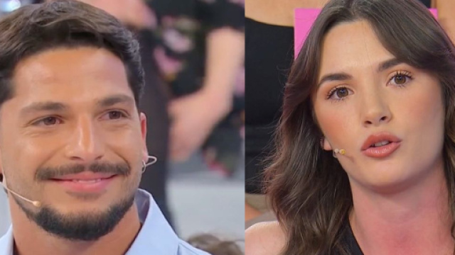 Gianmarco Steri e Nadia - screenshot &copy; Canale 5