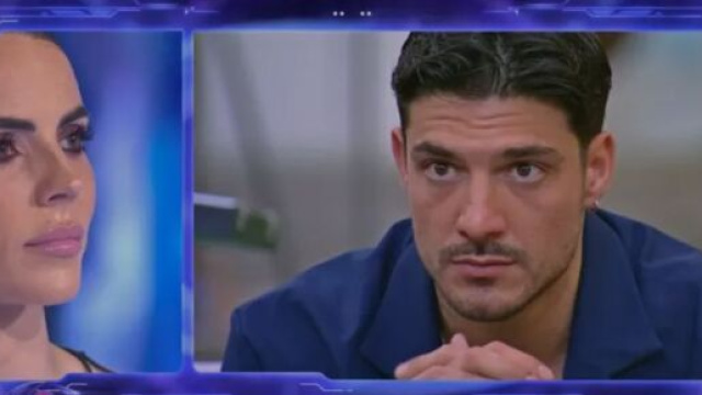 Shaila e Lorenzo al Grande Fratello &copy; Mediaset