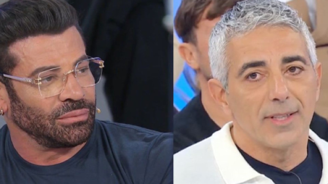Gianni Sperti e Giuseppe - screenshot &copy; Canale 5.