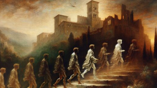 Immagine ispirata a La metamorfosi per i Gemelli. &copy; Immagine creata con DALL&middot;E