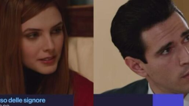 In foto Matteo e Odile &copy; screenshot Rai