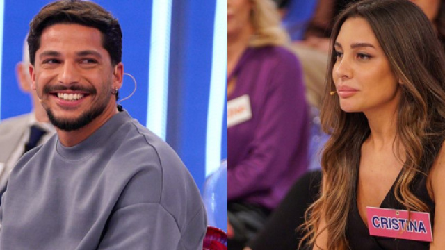 Gianmarco Steri e Cristina - screenshot &copy; Canale 5