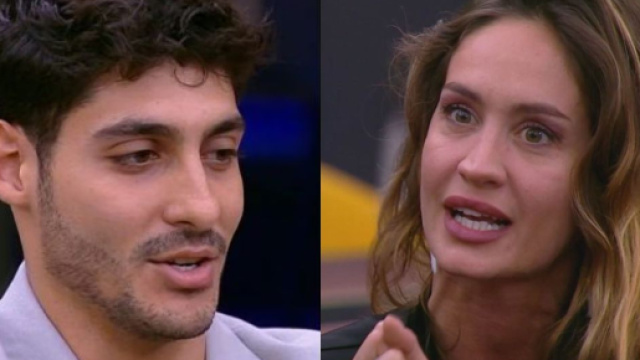 Javier Martinez e Helena Prestes - screenshot &copy; Mediaset.