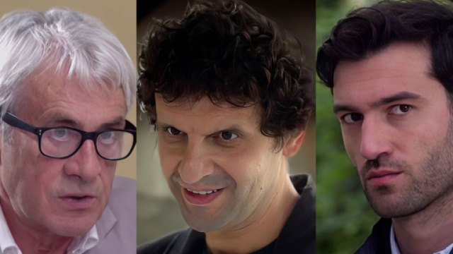 Gennaro Torre (Claudio Botosso), Daniele Fusco (Marco Mario De Notaris) e Damiano Renda (Luigi Miele) &copy; Un Posto al Sole Rai