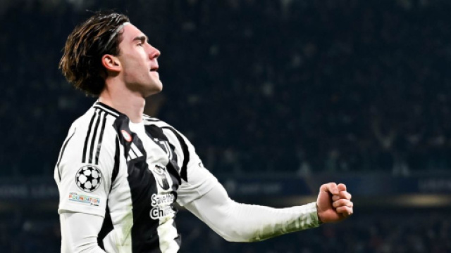 Dusan Vlahovic, attaccante della Juventus. Foto &copy; Juventus FC