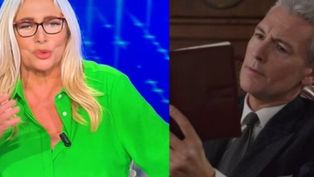 In foto Mara Venier e Roberto Farnesi &copy; Rai