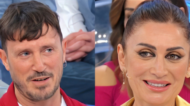 Ruggiero D'Andrea e Barbara De Santi - screenshot &copy; Canale 5.