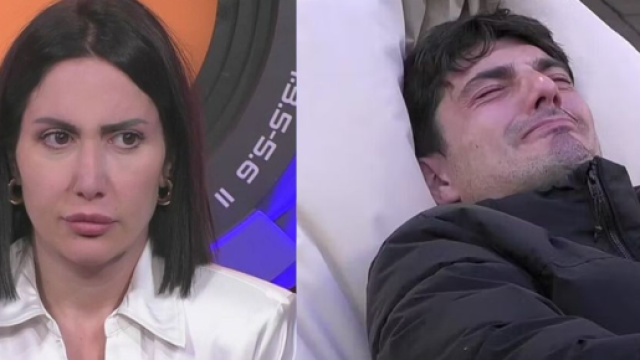 Jessica Morlacchi e Lorenzo Spolverato - screenshot &copy; Mediaset.