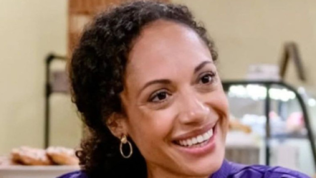 Nicole in una scena di Tempesta d'amore &copy; Mediaset.