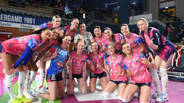 Novara Volley &copy; Pagina Facebook ufficiale Lega Pallavolo Serie A Femminile