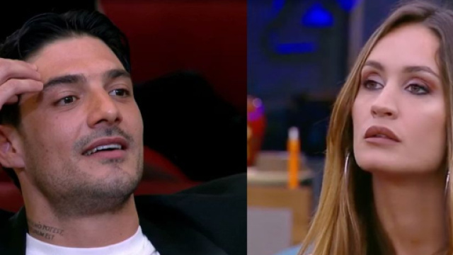 Lorenzo Spolverato e Helena Prestes - screenshot &copy; Mediaset.