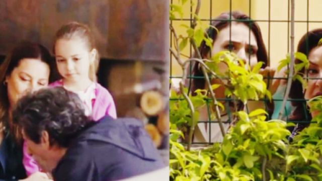 Guzide, Oyku, Tarik, Yesim e Ilknur in scena &copy; Tradimento - Aldatmak.