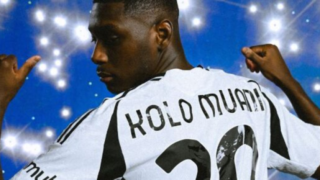 Kolo Muani in un'immagine promozionale &copy; Juventus FC