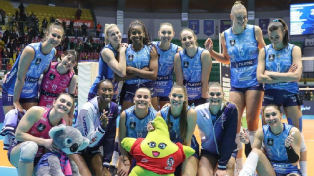 Milano Volley &copy; Pagina Facebook ufficiale Lega Pallavolo Serie A Femminile