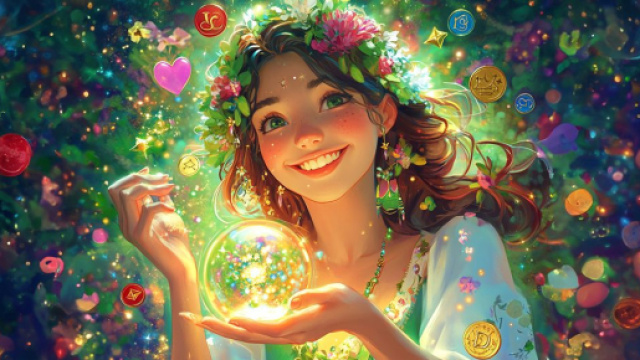 Oroscopo della fortuna, immagine creata con &copy; IA Midjourney