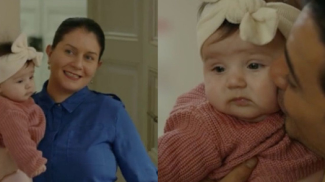 La bambina presa in affido da Tolga e Selin - &copy; Tradimento.