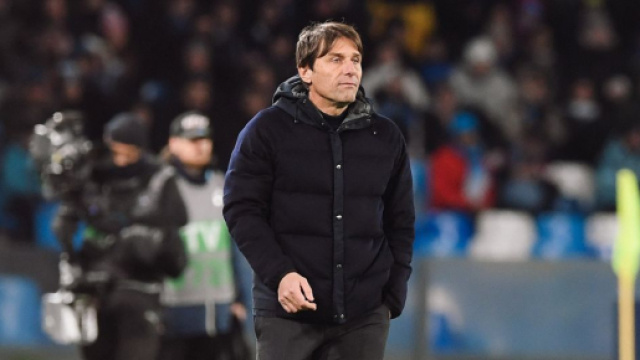 Antonio Conte durante una partita &copy; SSC Napoli