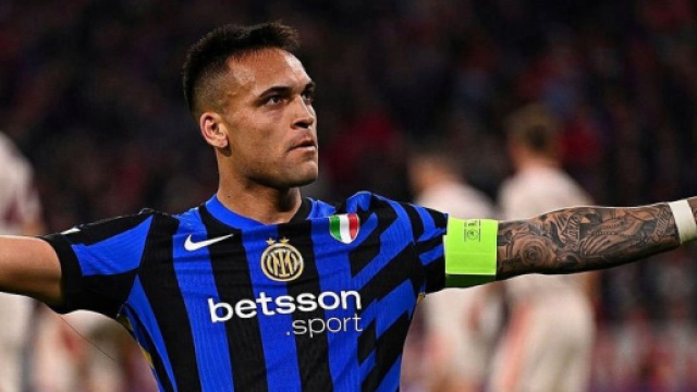 Lautaro mentre esulta &copy; Facebook