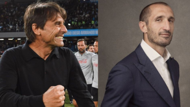 Antonio Conte e Giorgio Chiellini &copy; SSC Napoli e X