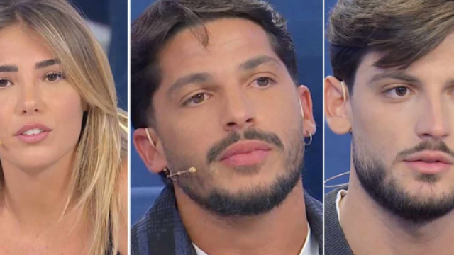 Martina De Ioannon, Gianmarco Steri e Ciro Solimeno - screenshot &copy; Canale 5.