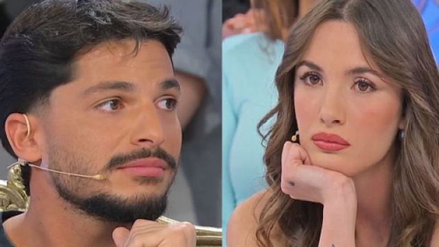 Gianmarco Steri e Nadia Di Diodato - screenshot &copy; Canale 5.