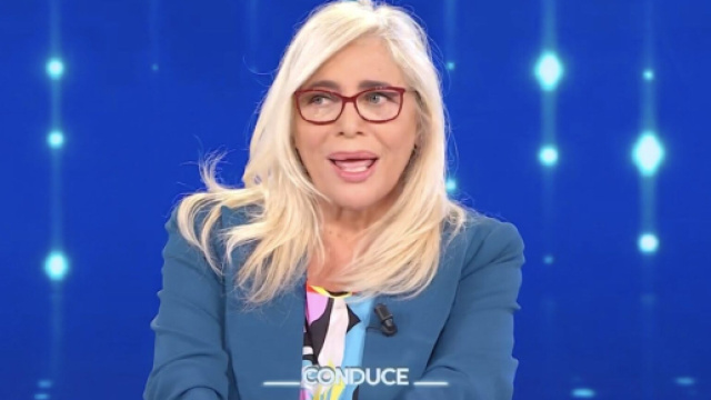 In foto Mara Venier a Domenica In &copy; Rai