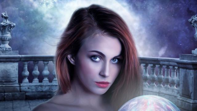 Volto di donna pensierosa con cielo velato - &copy; Pixabay