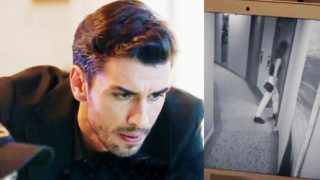 Behram scopre il segreto di Zelis dalle videcomere del suo albergo &copy; Tradimento - Aldatmak.