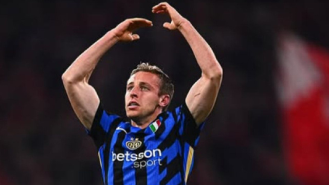 Frattesi esulta in Bayern Monaco-Inter &copy; Instagram