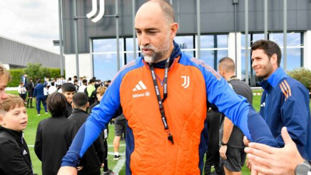 Igor Tudor, allenatore della Juventus. Foto &copy; Juventus