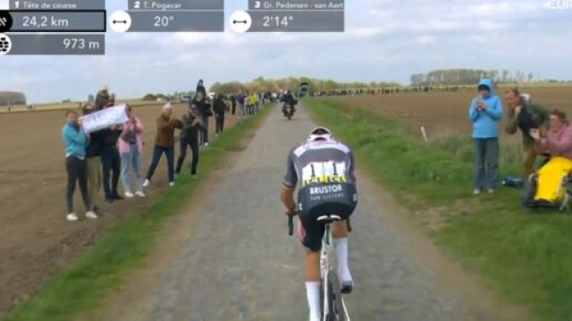 Mathieu Van der Poel - &copy; Screenshot Eurosport