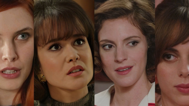 Odile, Giulia, Lucia e Rita - screenshot &copy; Rai.