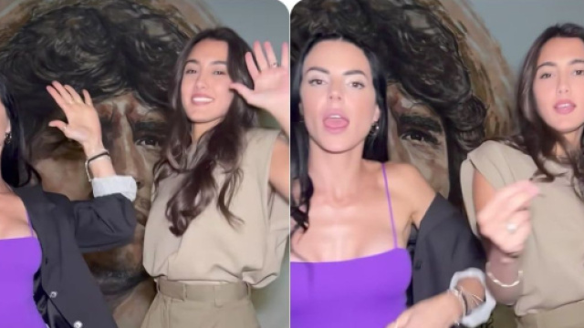 Shaila Gatta e Zeudi Di Palma - screenshot &copy; TikTok.