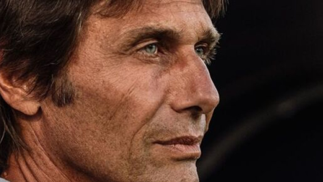 Antonio Conte, allenatore del Napoli. Foto &copy; Napoli