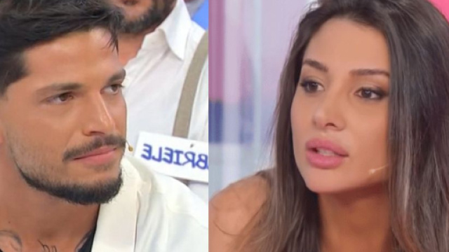 Gianmarco Steri e Cristina Ferrara - screenshot &copy; Canale 5.