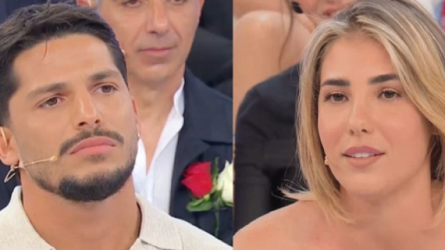 Gianmarco Steri e Martina De Ioannon - screenshot &copy; Canale 5.