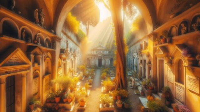 Illustrazione ispirata al numero 47 della Smorfia. &copy; Immagine creata con Dall-E