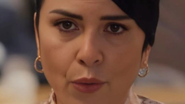 Mualla in una scena di Tradimento &copy; Mediaset