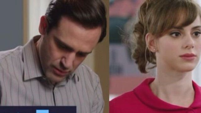 In foto Enrico e Rita &copy; screenshot Rai 1