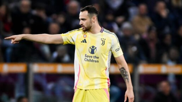 Federico Gatti durante una partita &copy; Juventus FC