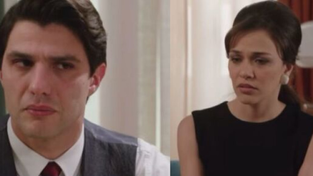 In foto Marcello e Marta &copy; screenshot Rai.