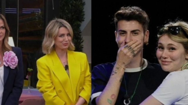 Le due coppie al televoto del 21 aprile &copy; Mediaset.