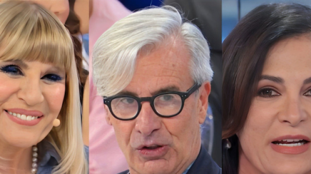 Gemma, Arcangelo e Marina - screenshot &copy; Canale 5.