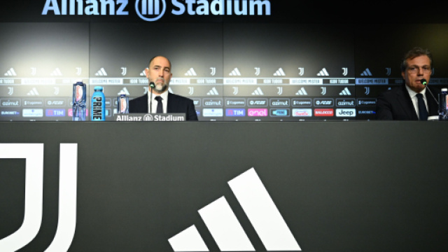 Igor Tudor e Cristiano Giuntoli. Foto &copy; Juventus