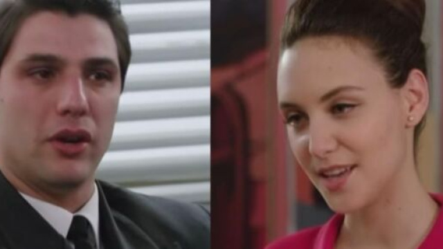 In foto Marcello e Agata &copy; screenshot Rai