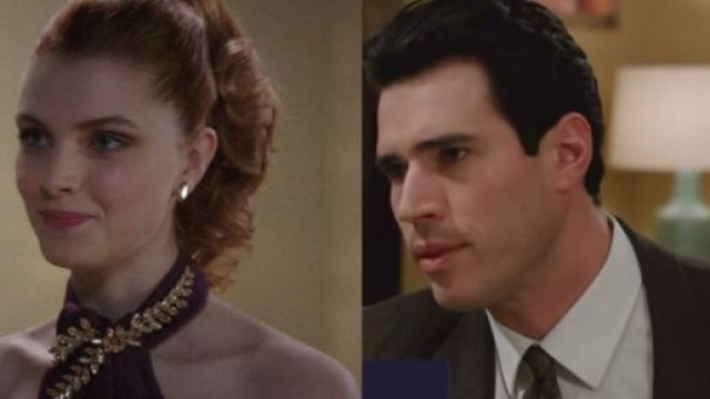 In foto Odile e Matteo &copy; Rai 1