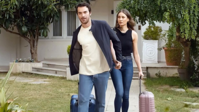 Ozan Yenersoy (Yusuf &Ccedil;im) e Zeliş (Selin Kahraman) &copy; Tradimento Aldatmak - Mediaset